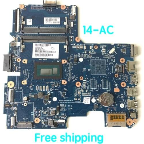 814043-001 For HP 14-AC TPN-I119 Laptop Motherboard 814043-501 6050A2730001-MB Mainboard 100% test ok delivery