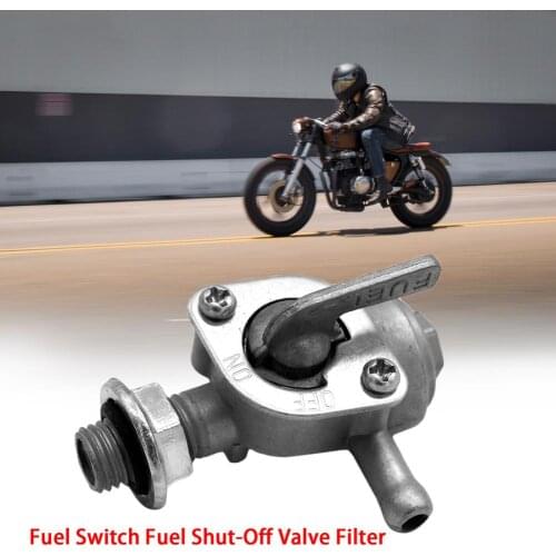 Motorcycle Gas Petrol Valve Fuel Tank Switch Motorbike Accessories Scooter Fuel Tap For 50cc 70cc 90cc 110cc 125cc 140cc 150cc