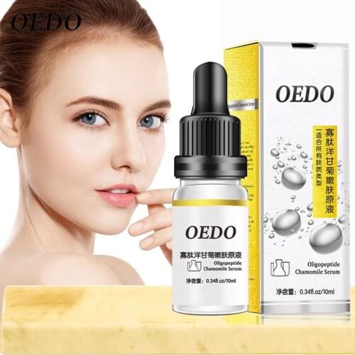 OEDO Oligopeptide Chamomile Serum Moistening Essence Whitening Serum Anti Wrinkle For Face Skin Care Blemish Facial Face Cream