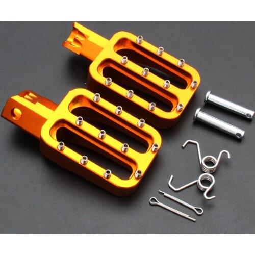Motocross Foot Pedals Pegs Motorcycle Accessories Foot Rests Pegs Fit For CRF50/150 TTR110 KLX110 Pit Dirt Bike