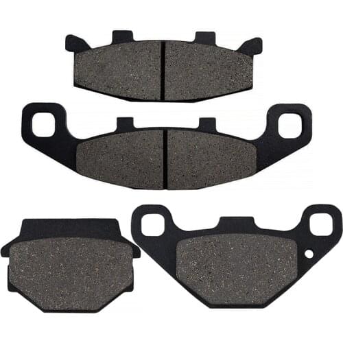 Motorcycle Front and Rear Brake Pads For Kawasaki ZR250 1991-1995 ZZR 250 EX 250 1990-2001 EX 500 1994-2009 GPz 500 EX 500 94-01