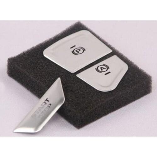 Tonlinker 2 PCS Center Console Small outlet Cover sticker for CITROEN DEESSE DS7 2018 Car Styling Stainless steel Cover Stickers