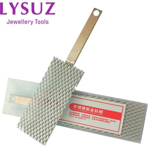 Axe Platinum Titanium Mesh Anodize Jewelry Plating Material Gold Silver Renovation Processing Accessory Making Tools Lysuz