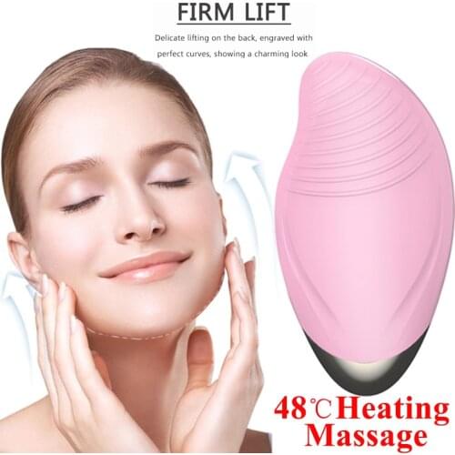 Ultrasonic Silicone Electric Facial Cleansing Brush Sonic Face Cleanser Cleansing Skin Mini Washing Massager Brush Rechargeable
