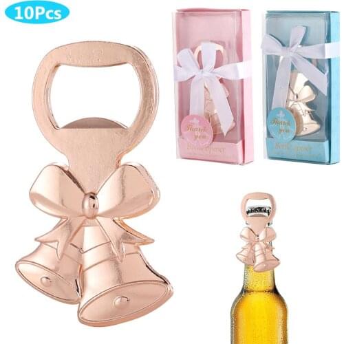 10Pcs Cute Bell-shaped Beer Cocktail Bottles Opener Cap Removal Kitchen Gadget can opener everythingfor the kitchen bottleopener
