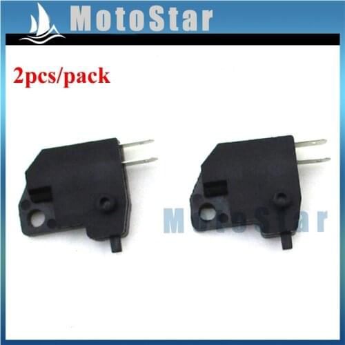 2x Motocross Right Front Brake Master Cylinder Stop Light Handle Switch For ATV Quad 4 Wheeler Pit Dirt Motor Bike Motorcycle