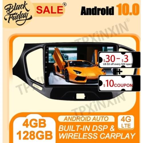 Android 10.0 4G+128G Carplay For Vesta 2015-2020 Car Carplay Multimedia Player Auto Radio Tape Recorder GPS Navigation Head Unit