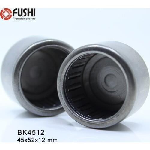 BK4512 Needle Bearings 45*52*12 mm ( 1 Pc ) Drawn Cup Needle Roller Bearing BK455212 Caged Closed ONE End 25941/45