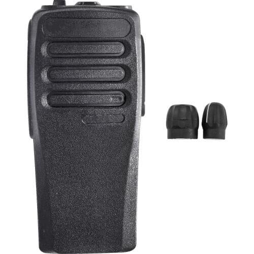 Black Walkie Talkie Replacement Repair Case Housing Cover Kit for Motorola CP200D Portable Radio