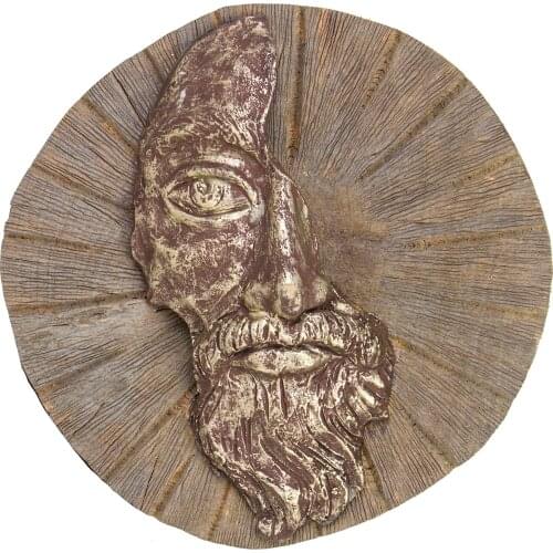 Euro Flora Decorative Mask Wall Decor (Left Surat) 24x10 Cm