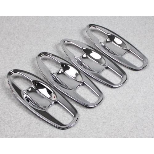 Chrome Door Bowl Handle Cover Trims Fit For Nissan X-Trail Rogue 2014 2015 2016 2017
