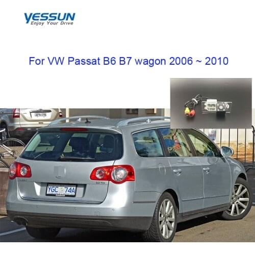 Yessun Rear View camera For VW Volkswagen Passat B6 B7 wagon 2006 2007 2008 2009 2010 Backup parking System license plate camera