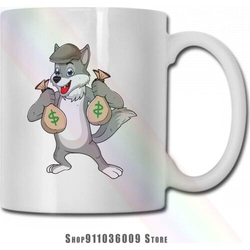 Wolf Gray Ashes The Thief mug cup tazas