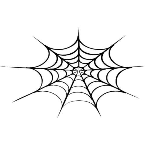 LLY-0044 Personality Car Stickers Spider Web Modeling PVC New Design Fashion Cool Style Top Quality Waterproof Cars Decal Decor