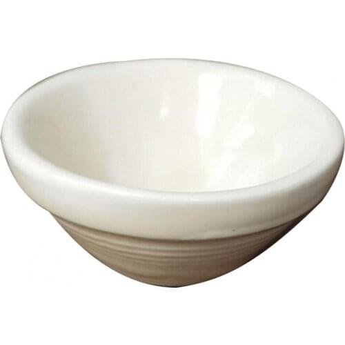 Simulation Ceramics Miniature Round Rice Bowls Model DIY Dollhouse Decoration