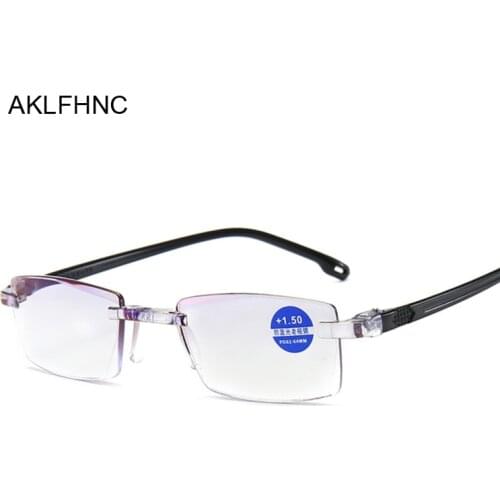 Men Prescription Reading Glasses Women Fashion Simple Hyperopia Presbyopic Ultralight Eyeglasses for Reader 1.5 2.5