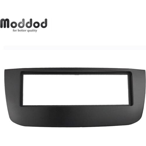 One Din Fascia for Fiat EVO Radio CD DVD Dashboard Stereo Panel Dash Mount Refitting Installation Trim Kits Frame Plate Bezel