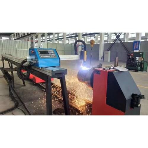 Portable type Plasma Metal Pipe cutter machine, CNC gas plasma metal tube cutting machine