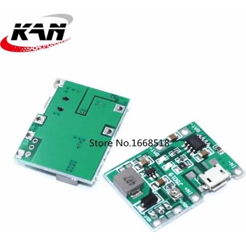 3.7V 9V 5V 2A Adjustable Step Up 18650 Lithium Battery Charging Discharge Integrated Module
