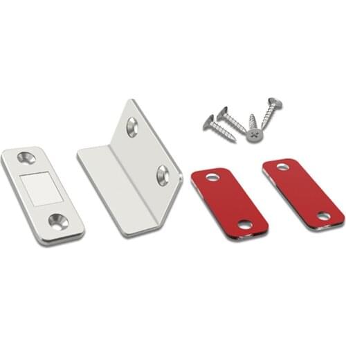 Strong Magnetic Cabinet Catch Ultra Thin Hiddens Door Closer Furniture Hardware DIY Cupboard Catches Latch