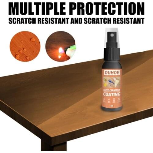 30ml Scratch Resistant Peelable Paint Makes Spray Household Cleaning Desktop Marble Table Transparent Protection With A Brush