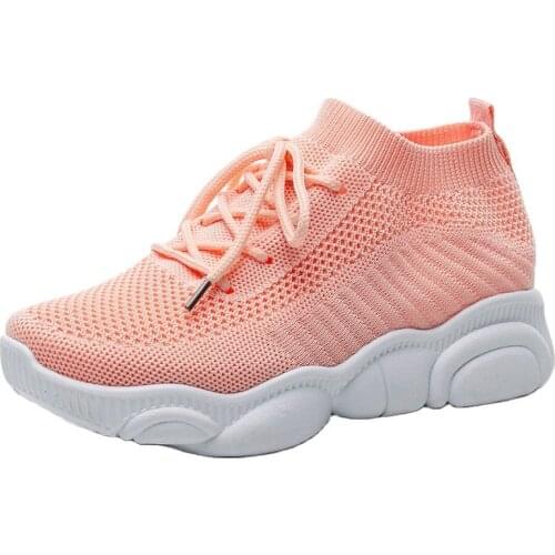 Tenis Mujer 2021 Tennis Shoes for Woman New Trend Breathable Sneakers Platform Chaussure Femme Sport Deportivas Jogging Trainers