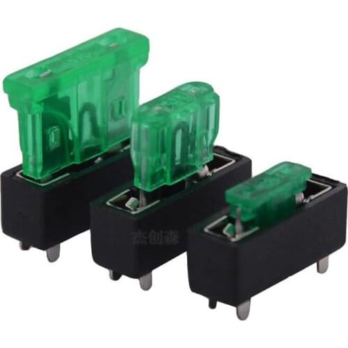 Car fuse socket PCB board welding type medium mini universal fuse base/holder