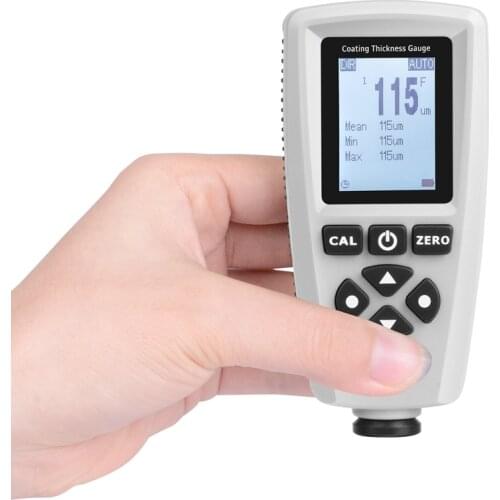 0-2000um Digital Car Coating Thickness Gauge AUTO Painting Tester F&NF LCD Coating Thickness Meter Proble Width Measuring Tools