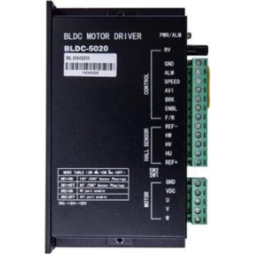 BLDC-5020 Motor Driver 24 V 36 V 48 V DC Brushless Motor 500W Voltage Range 24-50VDC Speed Controller