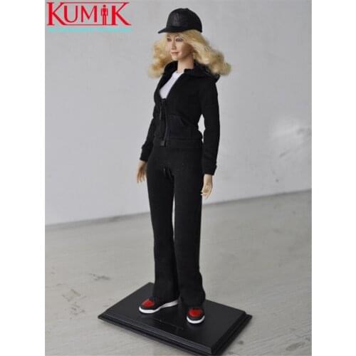 1/6 scale figure doll clothes female Sportswear suit for 12" Action figure doll accessories.not include doll and other No1842