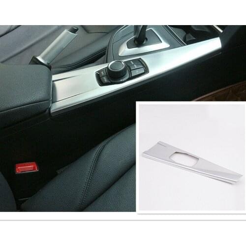 Chrome Multimedia Panel Trim For BMW 3 Series F30 316 318 320 2013-2016