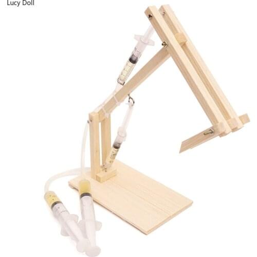 DIY STEM Toys for Children Physical Scientific Experiment Creativity Learning Educational Toy DIY Crane Birthday Gift