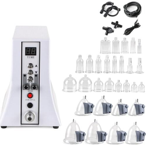 Powerful Suction Cups Massager Vacuum Butt Lifting Breast Enlargement Machine for beauty