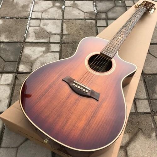 OEM acoustic guitar, 6-string wooden guitar, 41 inch guitar, free delivery