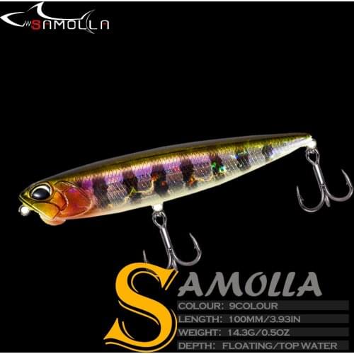 Fishing Lure Pencil Floating Topwater Bait Wights 14.3g Pesca Trolling Wobblers For Pike Fish Isca Artificial Baits Tackle Lures