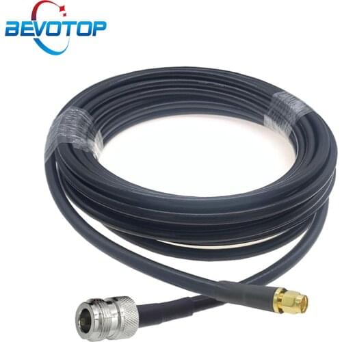 RP-SMA Male to N Female Jack RF Adapter Pigtail 5D-FB Cable 50Ohm 5DFB RF Coaxial Extension Jumper Cord 1m 5m 10m 20m 30M