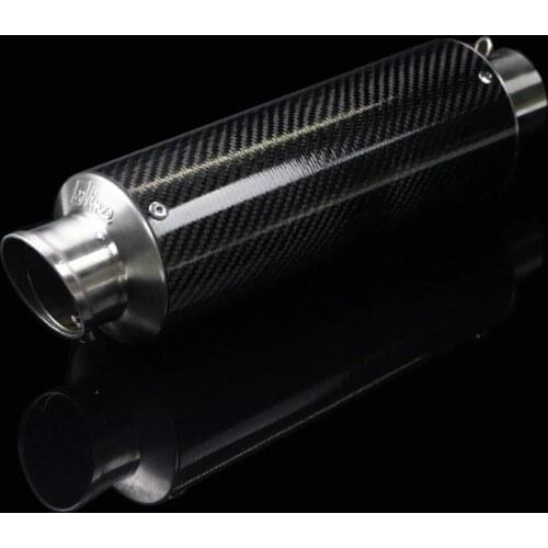 E-MARK Universal Motorcycle Scooter slip on Exhaust Muffle FOR Most Motorcycle