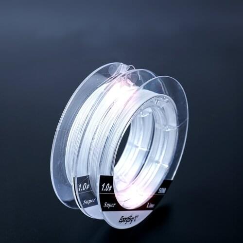 High Quality Nylon PE Synthetic Fishing Line High Strength Stong Pulling Fishing Gear Wire 0.1-3# Wear-resistant Main Line