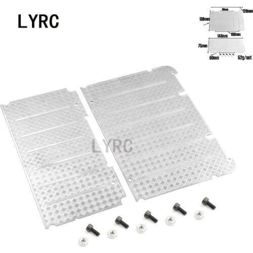 1 Set Climbing car trx4 luggage rack non slip metal luggage rack floor Land Rover protective skylight panel upgrade accessories