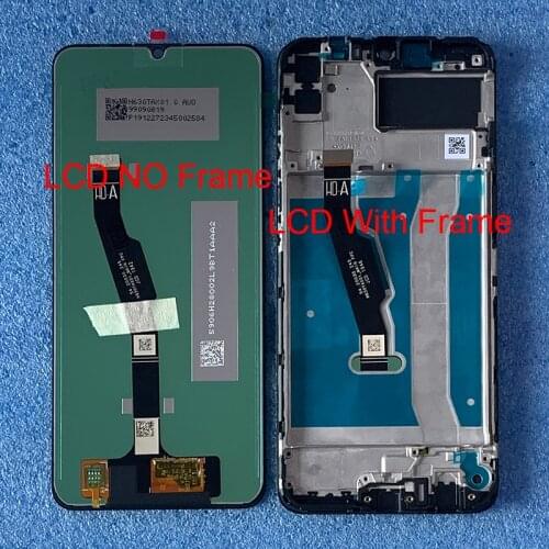 6.3" Original Axisinternational For Huawei Honor 9A MOA-LX9N LCD Display Screen+Touch Panel Digitizer Frame For Huawei Y6P 2020