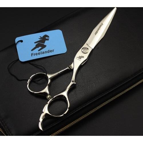 6 inch Hairdressing Scissors SUS440C Titanium sword back bamboo handle Salon Hair Cutting Scissors Hair Shears Barber Scissors