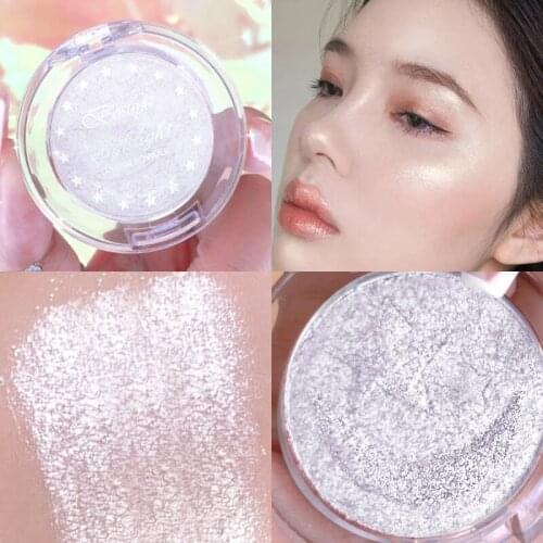 4 Colors Rose Highlighter Powder Glow Glitter Palette Face Contour Brighten Makeup Illuminate High Light Cosmetic Makeup TSLM1