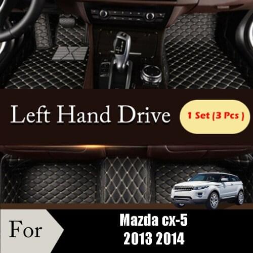 For Mazda cx-5 cx5 cx 5 2013 2014 Car Floor Mats Custom Waterproof Rugs Carpets Cover Auto Interior Accessories Pads