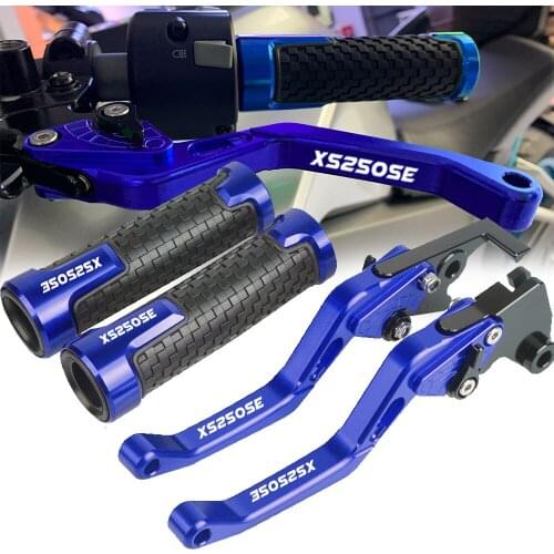 Motorcycle Brake Handle Clutch Lever CNC Aluminum Adjustable Clutch Brake Levers FOR YAMAHA XS250SE XS 250SE 1979 1980 1981 1982