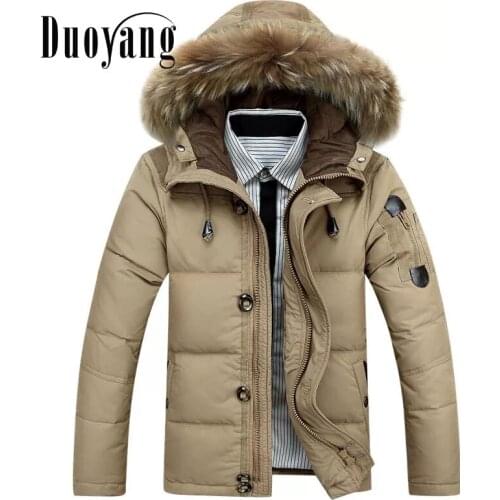Мужские парки с капюшоном DUOYANG China At AliExpress