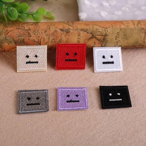 2 pcs Label Patch Cloth Sticker Hat Bag Clothing Accessory Patch Computer Embroidery Iron-on Patches DIY