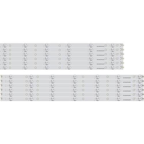 LED Backlight strip For CRH-K553535T0613L4CF-Rev1.1 CRH-K553535T0613R4CF RCA RLD5515A-C Sanyo 55CE1168SR3 Haier 55A5M LS55A31