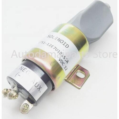 Fuel ShutOff Stop Solenoid Valve 24v 1751-24E7U1B1S5A SA-3933-24,SA-3766-T-24