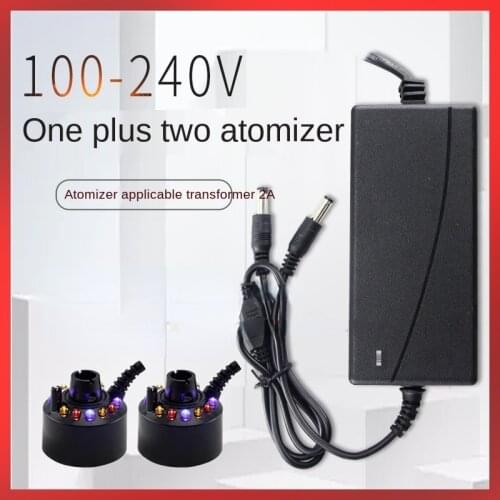 Fish tank accessories aquarium decoration aquarium accessories Ultrasonic nebulizer Humidifier One with two heads nebulizer