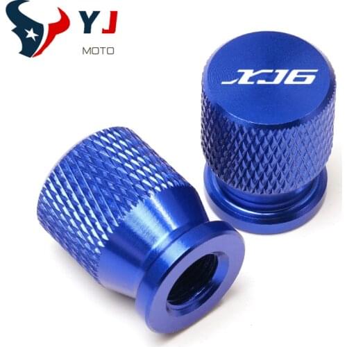 XJ6 For Yamaha XJ6 N DIVERSION 2009 - 2015 2014 2013 2012 Motorcycle Accessories Wheel Tire Valve Caps Aluminum Airtight Cover